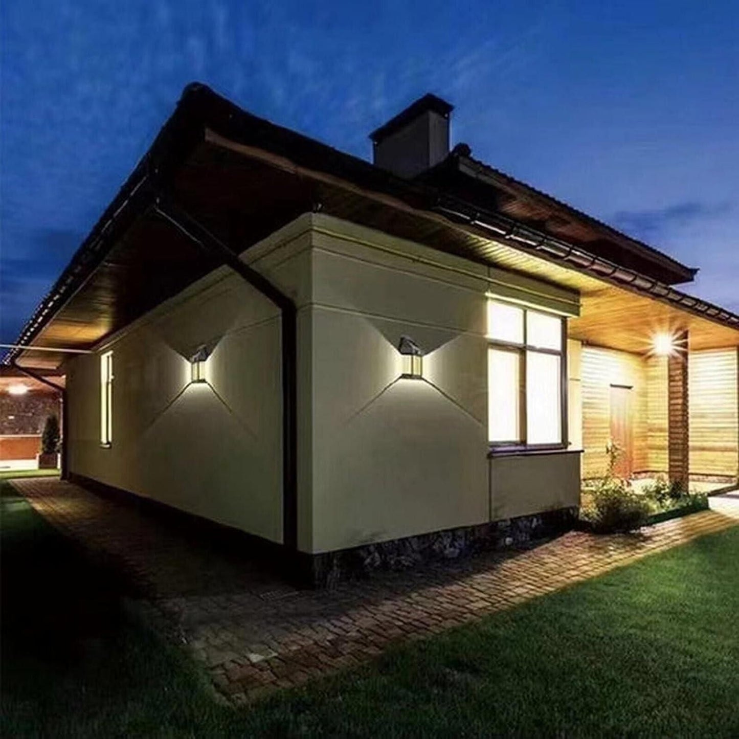 🌤 EcoRay Solar Light Outdoor Wall Light – Smart, Stylish &amp; Energy Efficient