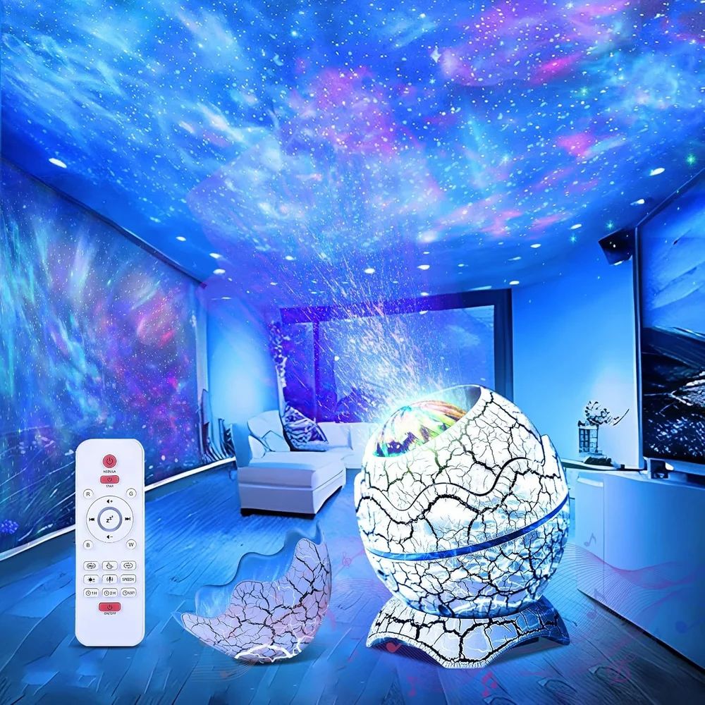 🦖DinoEgg Galaxy Projector  🌌🎵